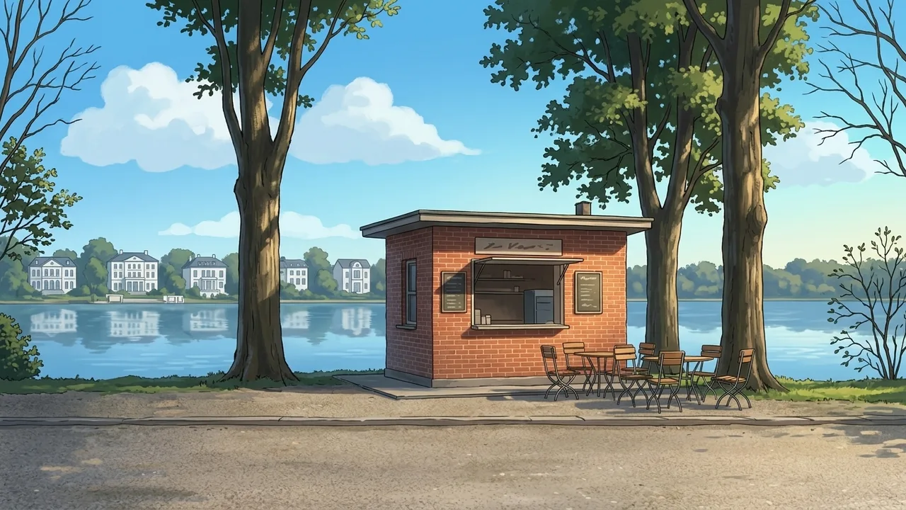 Alsterperle in Hamburg, Eduard-Rhein-Ufer